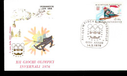 XII GIOCHI OLIMPICI DI INNSBRUCK 1976 HOCKEY SCI DISCESA - Hiver 1976: Innsbruck