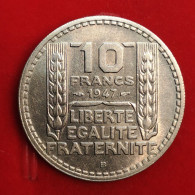 1947 B   - 10 Francs Turin Grosse Tête  France - 10 Francs