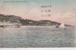 AUSTRALIA - Hamilton Road BRISBANE River.  1908 Postmark Etc - Brisbane