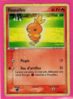 Carte Pokemon Ex 2003 Rubis Saphir 73/109 Poussifeu 40pv Usagée - Ex