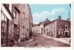 86 - B21973CPA - ISLE JOURDAIN - BOURPEUIL - Boulangerie - Epicerie - Parfait état - VIENNE - L'Isle Jourdain