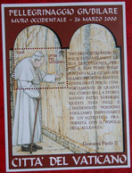 Pellegrinaggi Giubilari Papal Journeys Of Pope John Paul 2001 Mi Block 22 1380 Yv Bl 23 MNH ** VATICANO VATICAN VATICAAN - Unused Stamps