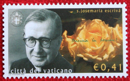 Heiligsprechung Von Josemaría Escriva De Balaguer 2003 Mi 1470 Yv 1323 POSTFRIS / MNH / **  VATICANO VATICAN VATICAAN - Unused Stamps