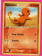 Carte Pokemon 2004 Ex Rouge Feu Vert Feuille 58/112 Salameche 50pv Bon Etat - Ex