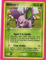 Carte Pokemon 2004 Ex Rouge Feu Vert Feuille 71/112 Nidoran 50pv Occasion - Ex