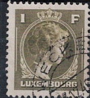 Luxemburg - Großherzogin Charlotte "Rechtsprofil" Größeres Format (MiNr: 359) 1944 - Gest Used Obl - 1944 Charlotte Di Profilo Destro