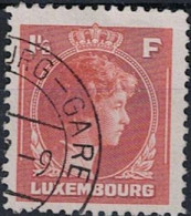 Luxemburg - Großherzogin Charlotte "Rechtsprofil" Größeres Format (MiNr: 360) 1946 - Gest Used Obl - 1944 Charlotte Di Profilo Destro