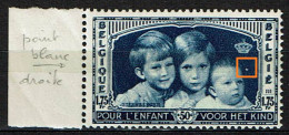 406 Bdf **  étoile à Gauche Albert - 1931-1960