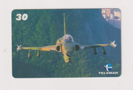 BRASIL - Air Force Aircraft Inductive  Phonecard - Brazil