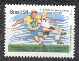 Brazil 1994-The 100th Anniv; Of The Football In Brazil And The FIFA World Cup In USA  Set (1v) - Ongebruikt