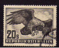 Autriche - (1950-53) -  P A - 20  S. Faune - Oiseau - Aigle Royal - Oblitere - Usados