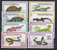 ALBANIA 1966 - Canceled - MI 1083 - 1090 Complete Set - Albanie