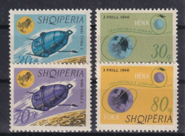 ALBANIA 1966 - MNH - MI 1067 - 1070 Complete Set - Albanie