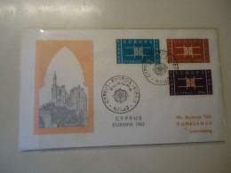 CYPRUS FDC   UNNOFISIAL  EUROPA 1964 - Briefe U. Dokumente