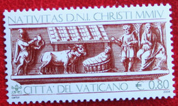 Natale Weihnachten Xmas Noel Kerst 2004 Mi 1513 Yv 1367 POSTFRIS / MNH / **  VATICANO VATICAN VATICAAN - Ungebraucht