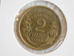 France 2 Francs 1940 MORLON (809) - 2 Francs