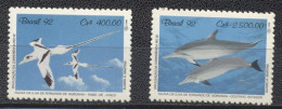 Brazil 1992- The Second Anniversary Of The United Nations Conference On Environment And Development Rio De J. Set (2v) - Unused Stamps