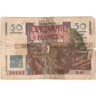 France, 50 Francs, Le Verrier, 1947, N.95, AB, Fayette:20.9, KM:127b - 50 F 1946-1951 ''Le Verrier''