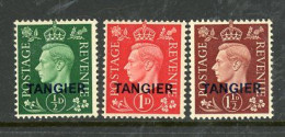 Great Britain- Tangier MNH And MH 1937 - Ongebruikt