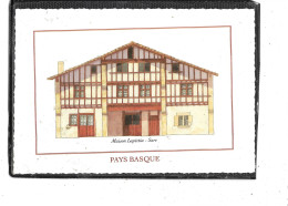 64-  SARE - -Une Vue De La " MAISON  LAPIZTIA  " Au PAYS BASQUE Illustrée Par  DUPLANTIER - Sare