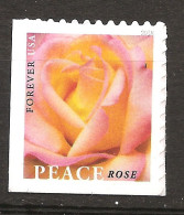 Etats-Unis D'Amérique USA 2018 N° 5100 ** Flore, Plante, Fleurs, Rose, Paix, Madame Antoine Meilland, Rosier, Gloria Dei - Ungebraucht