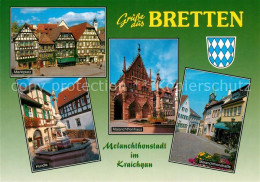 73229630 Bretten Baden Malanchthonhaus Hundle Marktplatz Bretten Baden - Bretten