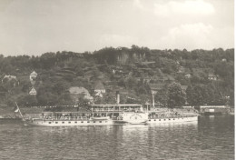 Foto Repro PD Mühlberg, Raddampfer, Elbe, Fahrgastschiff, Dampfschiff - Bateaux