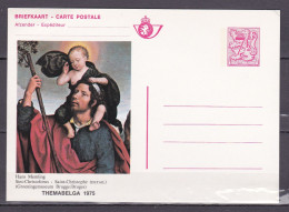 1975 BK9 Sint-Christoffel,uit Reeks Themabelga. - Geïllustreerde Briefkaarten (1971-2014) [BK]