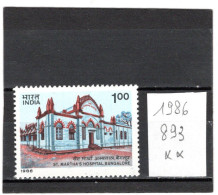 INDE 1986 YT N° 893 Neuf** - Unused Stamps