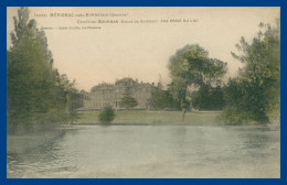 * MERIGNAC - Château Bourran - Vue Prise Du Lac - Colorisée - 5652 - Edit. GUILLIER - Merignac