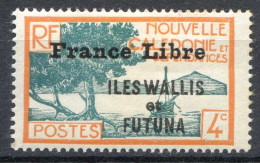 REF 086 > WALLIS & FUTUNA < FRANCE LIBRE N° 95 * Neuf Ch - MH * - Neufs