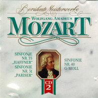 Wolfgang Amadeus Mozart - Sinfonie No. 35 + Sinfonie No. 40 Vol. 2. CD - Classical