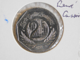 France 2 Francs 1998 René CASSIN (860) - 2 Francs