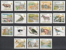 Zimbabwe 2000, Postfris MNH, Animals, Industry And Attractions. - Zimbabwe (1980-...)