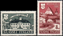Finland 1946 "600th Anniversary Of Porvo" 2v Quality:100% - Nuevos