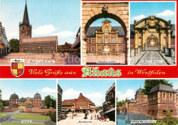 73226256 Ahaus Markt St Marien Kirche Schloss Torbogen Ahaus - Ahaus