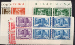 ** 1938 - Vaticano - Archeologia (55/60) Quartina, Gomma Integr,a Serie Completa, 6 Valori (950) - Ungebraucht