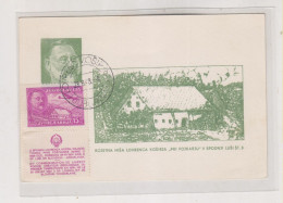 YUGOSLAVIA 1948 SELA NAD SKOFJO LOKO KOSIR Nice Postcard - Brieven En Documenten