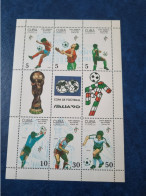 CUBA  NEUF  1990   COPA  MUNDIAL  FOOTBALL  ITALIA   //  PARFAIT  ETAT  //  1er  CHOIX  // - Ongebruikt