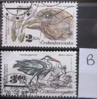 CZECHOSLOVAKIA 1983 ~ S.G. 2676 - 2677, ~ 'LOT B' ~ NATURE PROTECTION. ~ VFU #03203 - Usati