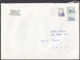 REP. CECA - 1993 - Busta Viaggiata Affrancata Con Due Yvert 18 E Due 16. - Lettres & Documents