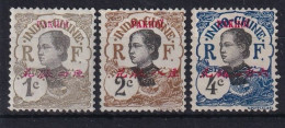 PAKHOI 1908 - MLH - YT 34-36 - Unused Stamps