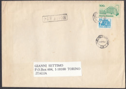 ROMANIA - 1995 - Busta Viaggiata Affrancata Con Yvert 3969 E 3976E. - Cartas & Documentos