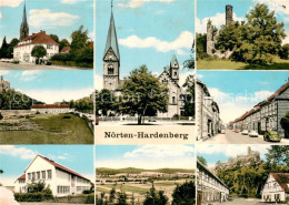 73776304 Noerten-Hardenberg Kirche Strassenpartie Fachwerkhaeuser Ruine Noerten- - Nörten-Hardenberg