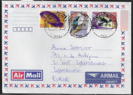 South Africa. Stamps Sc. 1177, 1183, 1194 On Air Mail Letter, Sent From South Africa At 15.09.2006 To Luxembourg. - Brieven En Documenten