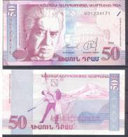 Armenia. 50Dr/1998, P-41, UNC - Armenië