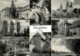 73293116 Koenigslutter Elm Marktplatz Kaiserdom Klosterteich Alte-Burg Quellhaus - Koenigslutter