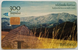 Bosnia 300 Units Chip Card - Bjelasnica - Bosnien