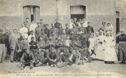 66 RIVESALTES. Ancienne Ecole Des Frères Aujourd'hui Hôpital Provisoire Pour Militaires  Avenue Victor Hugo - Rivesaltes