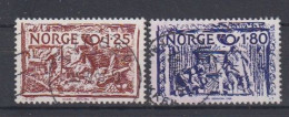 NOORWEGEN - Michel - 1980 - Nr 821/22 - Gest/Obl/Us - Used Stamps